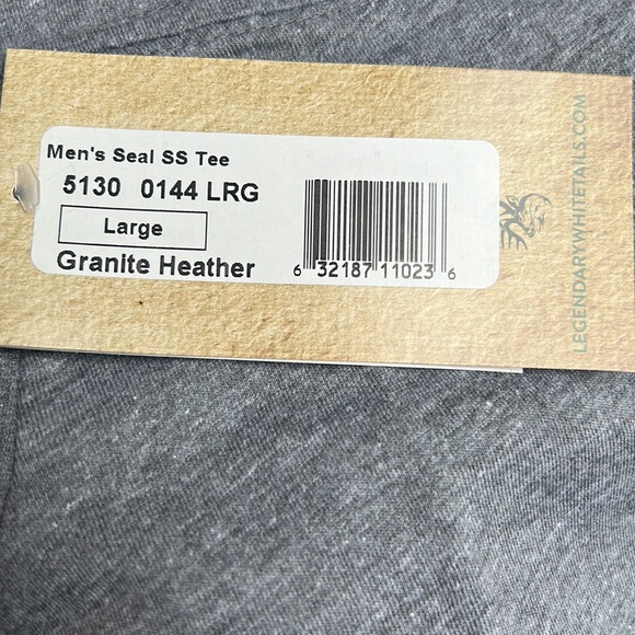 Legendary Whitetails Men’s  Short Sleeve T-Shirt - Land of The Free - Size Large - Picture 5 of 6